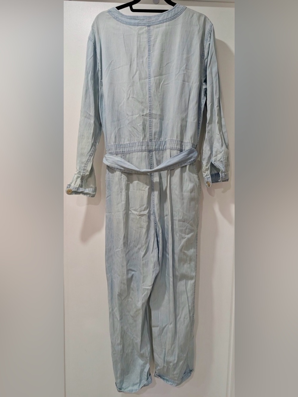 GAP - CHAMBRAY JUMPSUIT - STYLISH, RELAXED COMFORT WEAR - Picture 5 of 5